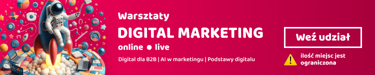Digitalove - Digital Marketing - Warsztaty online live